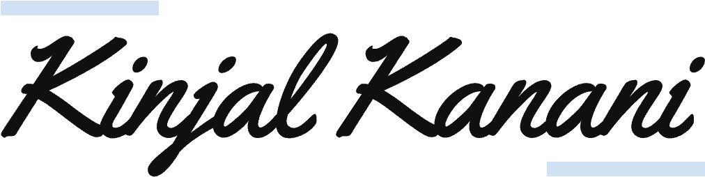 Kinjal Kanani logo
